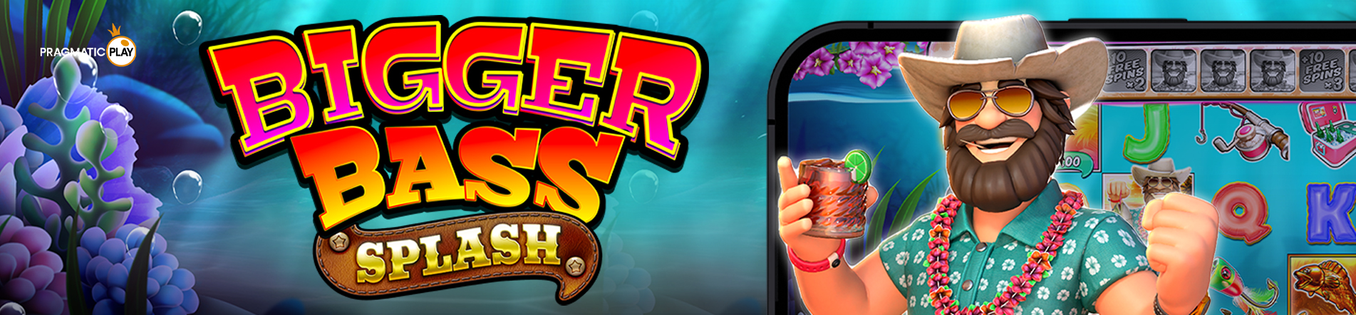 Banner for game bigger bass splash